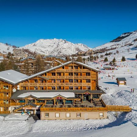 Hotel Aalborg Les Deux Alpes Exterior foto